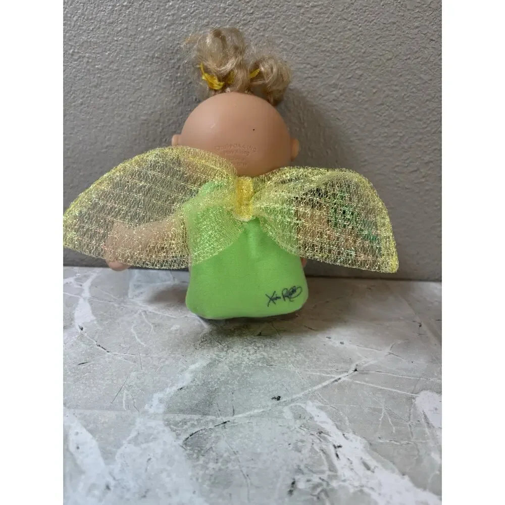 Cabbage Patch Garden Fairies Xavier‎ Roberts CPK Blonde Blue Eyes Yellow Wings